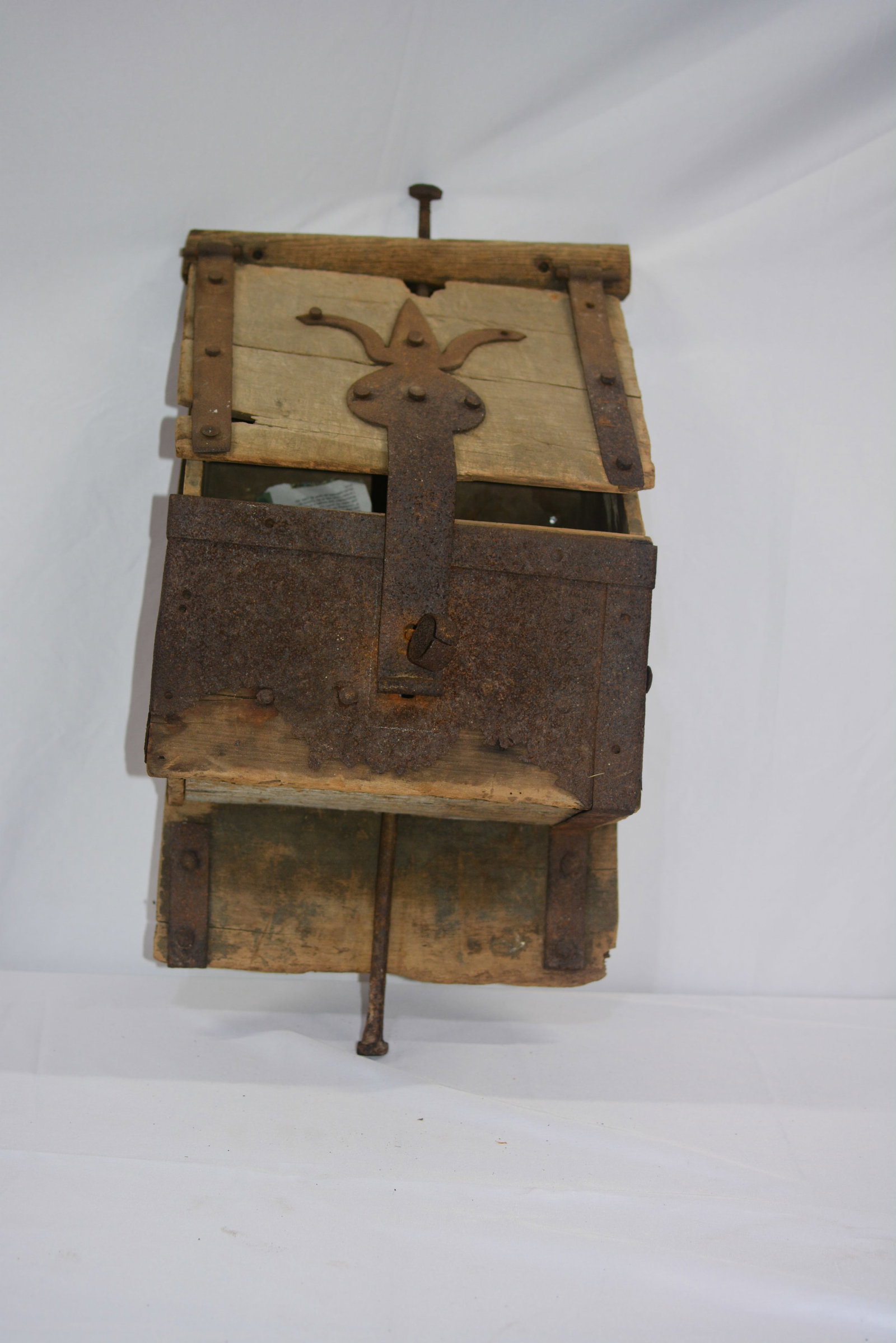 19th Century Conestoga Wagon Box with Wrought Iron Hardware (1 of 6)