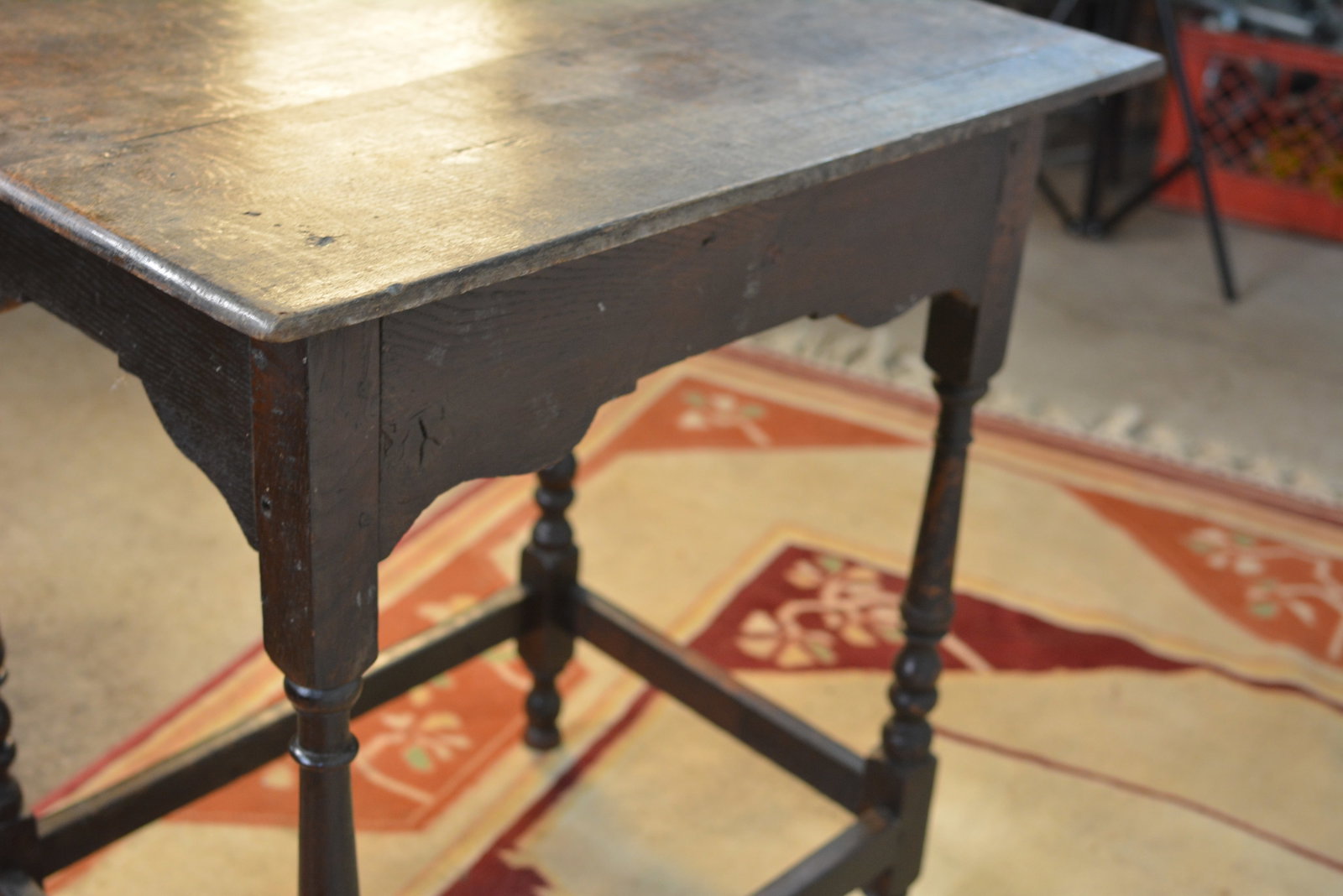 One-Drawer Tavern Table - 6