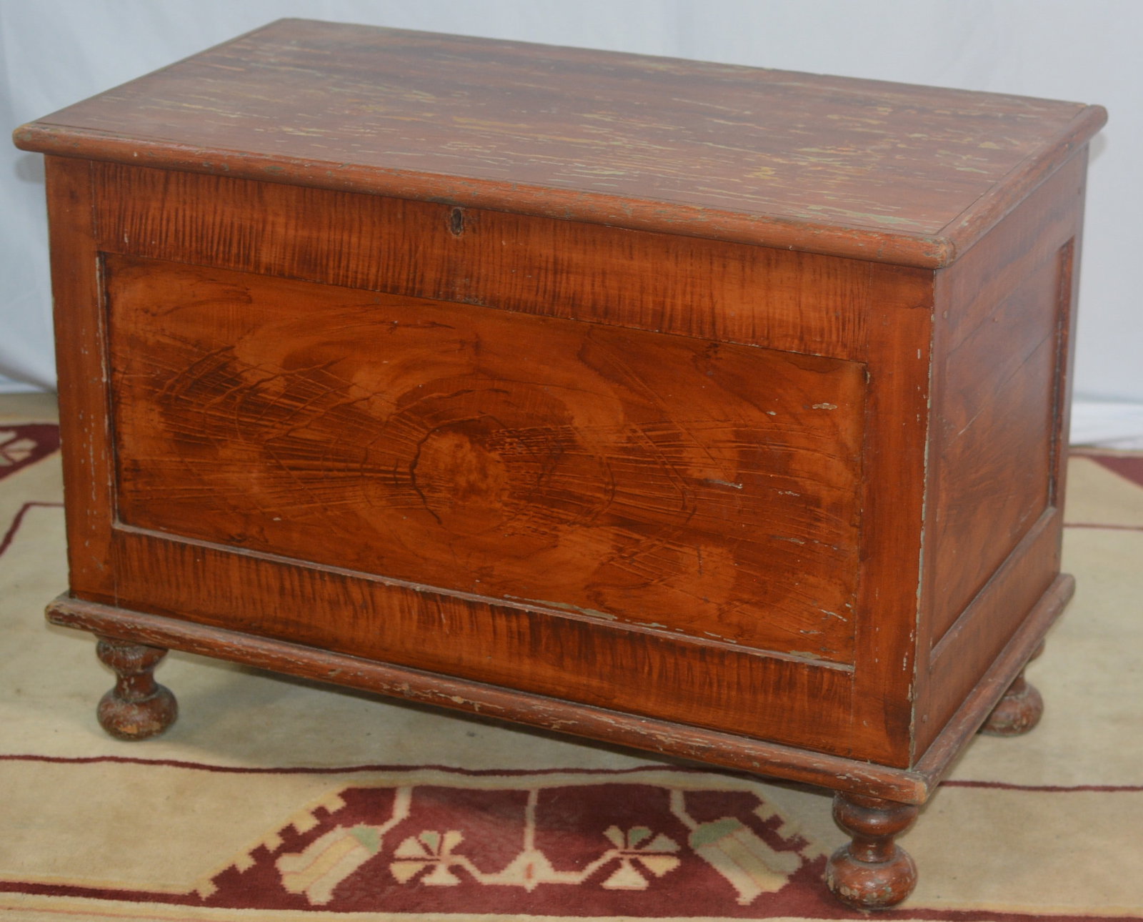19th Century Pennsylvania Painted Blanket Chest (1 of 7)