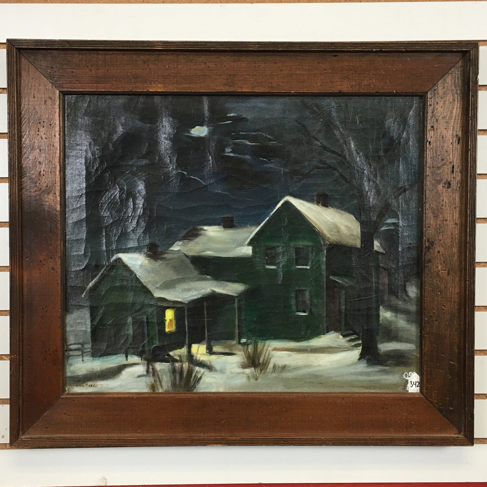 Farmhouse in Snow O/C (1 of 5)