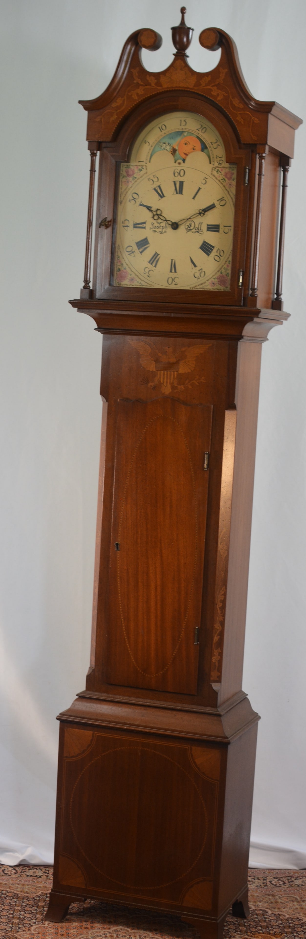 Henry Ford Museum Joseph Doll tall case clock (1 of 13)
