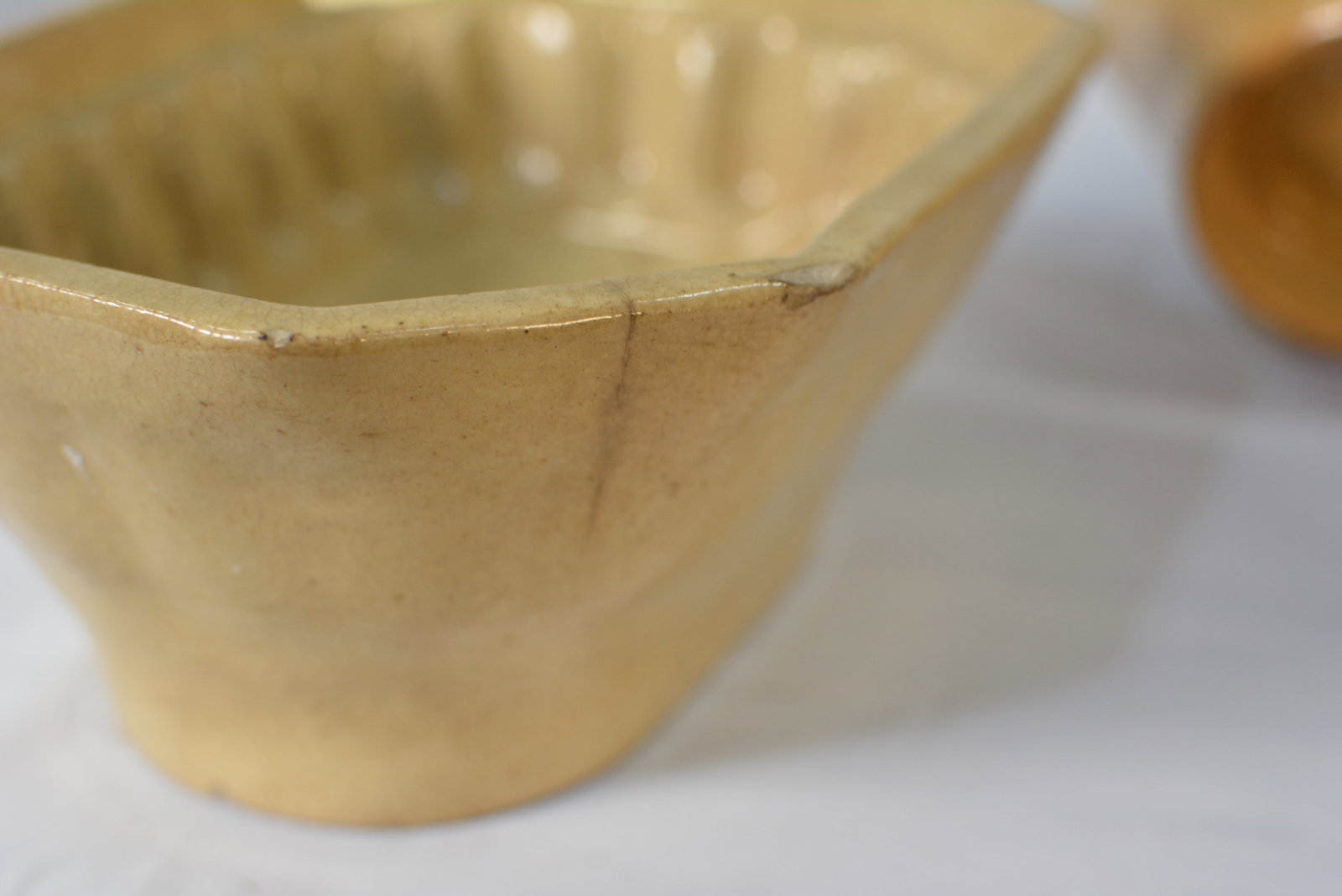 Yellow Glazed Earthenware Corn Molds - 6