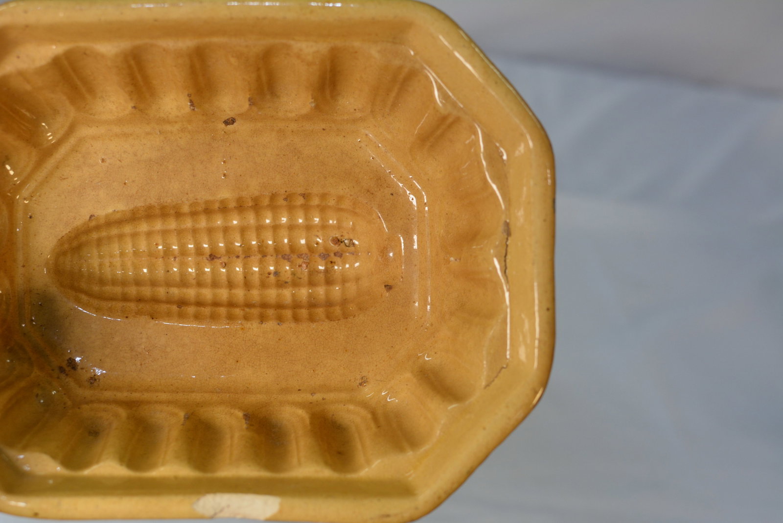 Yellow Glazed Earthenware Corn Molds - 7