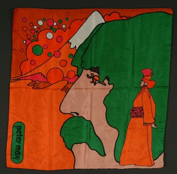 Fashion Two Peter Max Art Scarves