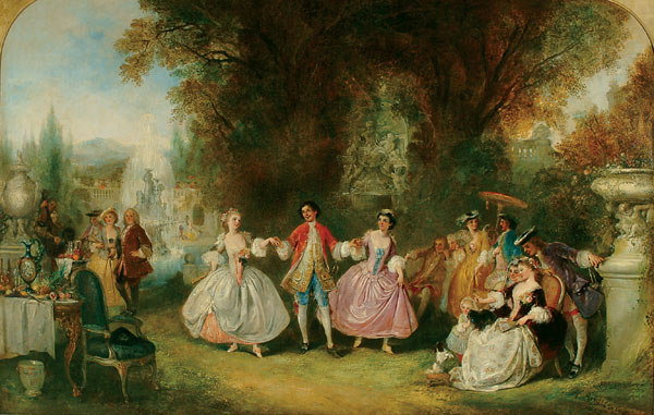 British Henry Andrews FETE CHAMPETRE