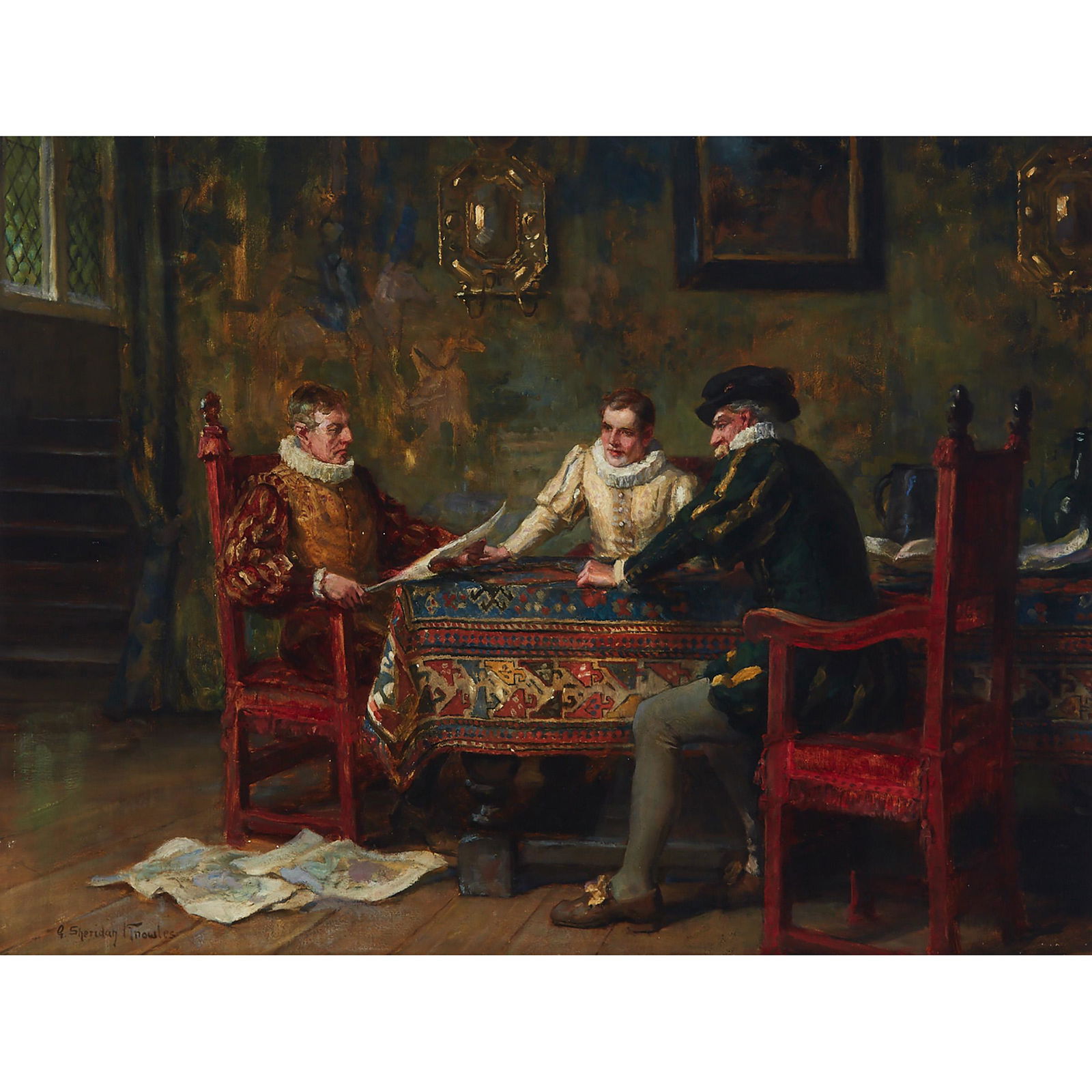 For Auction Sheridan Knowles (18631931), British (0049) on