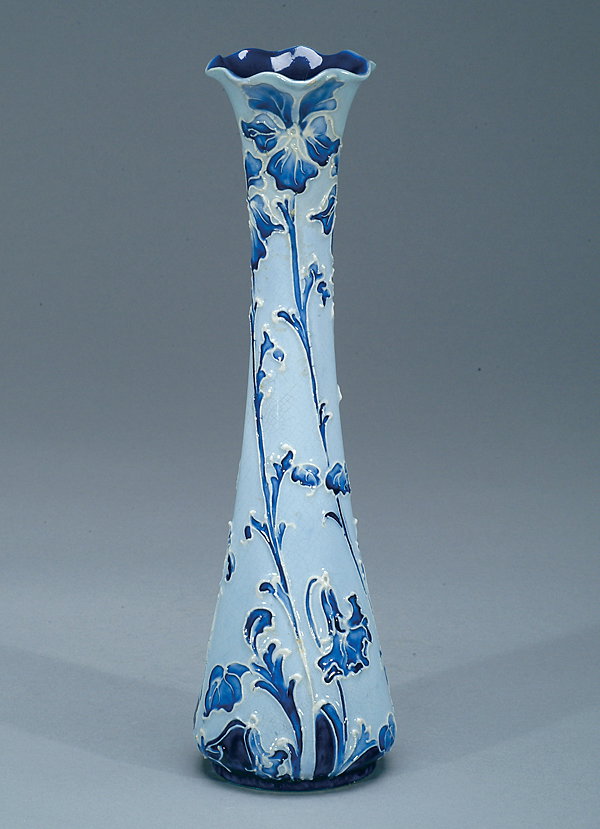 Moorcroft Macintyre Florian Violet Vase, c.1898-1900