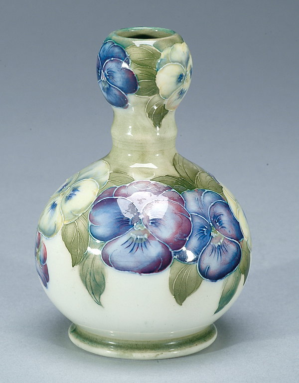 Moorcroft Macintyre Pansy Vase, c.1912