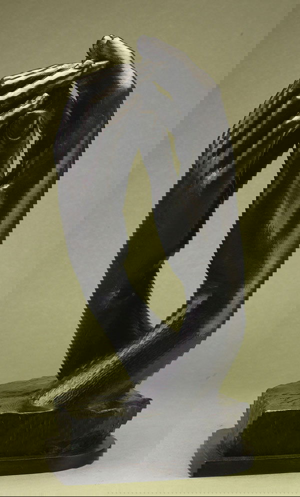 1287 French, Auguste Rodin (18401917), LA CATHEDRALE