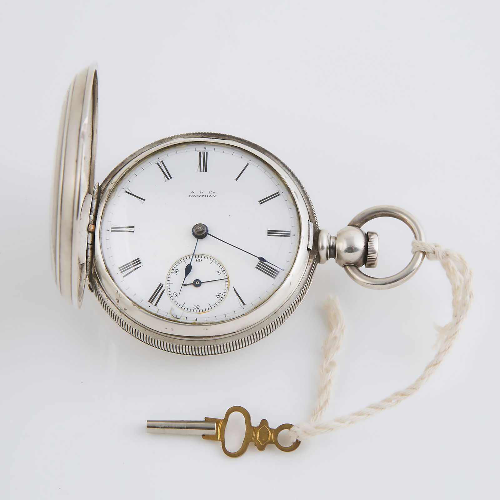 Waltham Key Wind Pocket Watch, circa 1880; serial 1357728; (0117) on Apr 28, 2022 Waddington