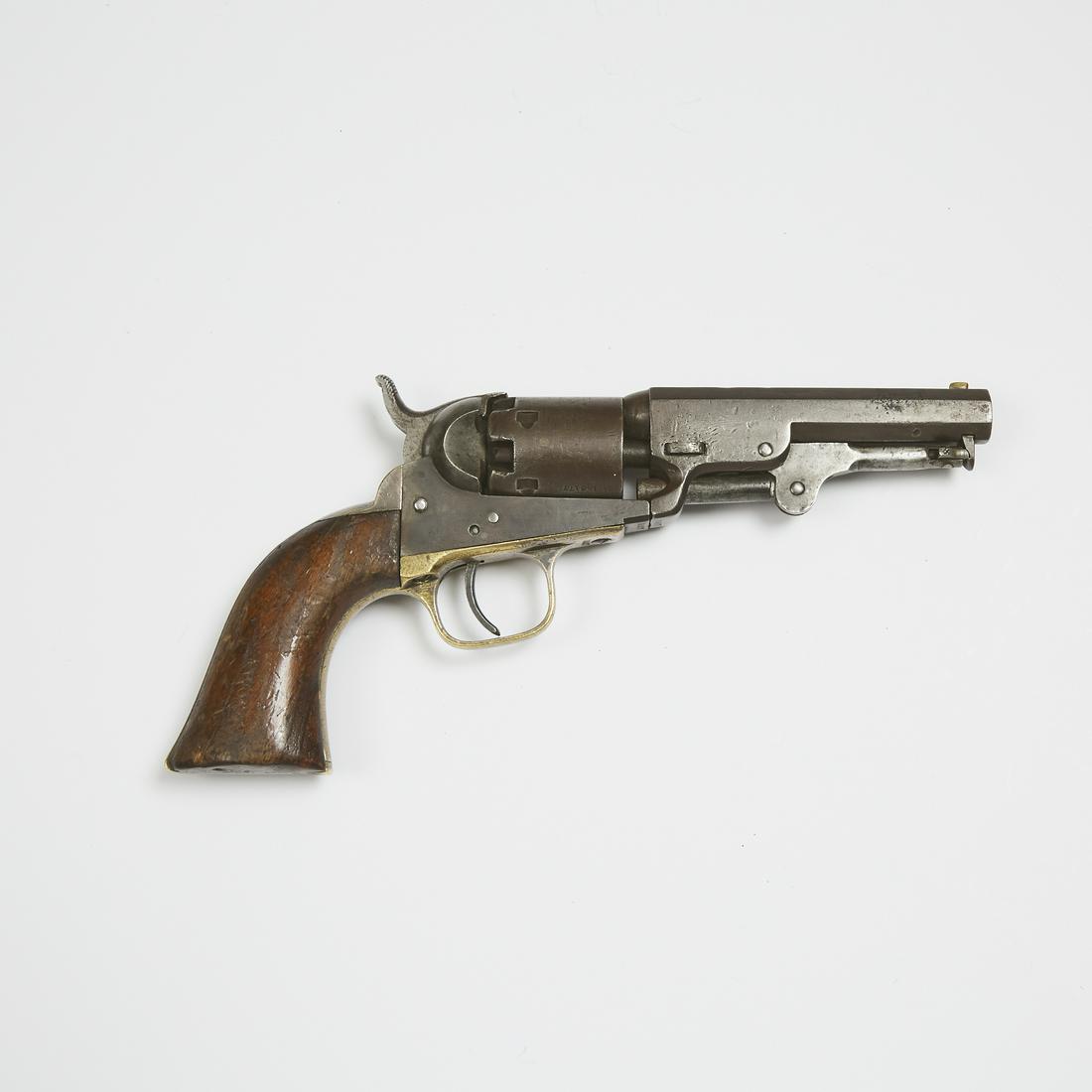 Colt Model 1849 Pocket Percussion Revolver, 1859, length 8. (0135) on