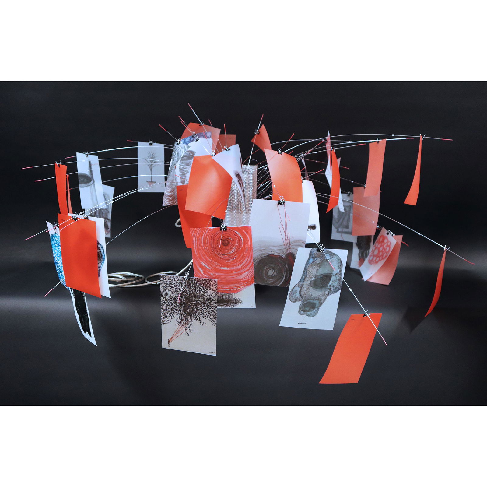 Chiharu Shiota (b. 1972), I HOPE..., 2021, signed and numbe: CHIHARU SHIOTA (B. 1972), JAPANESEI HOPE..., 2021stainless steel, heat-resistant satin glass and transparent sheets displaying 28 printed pagessigned and numbered 58/100; published by Köing, this