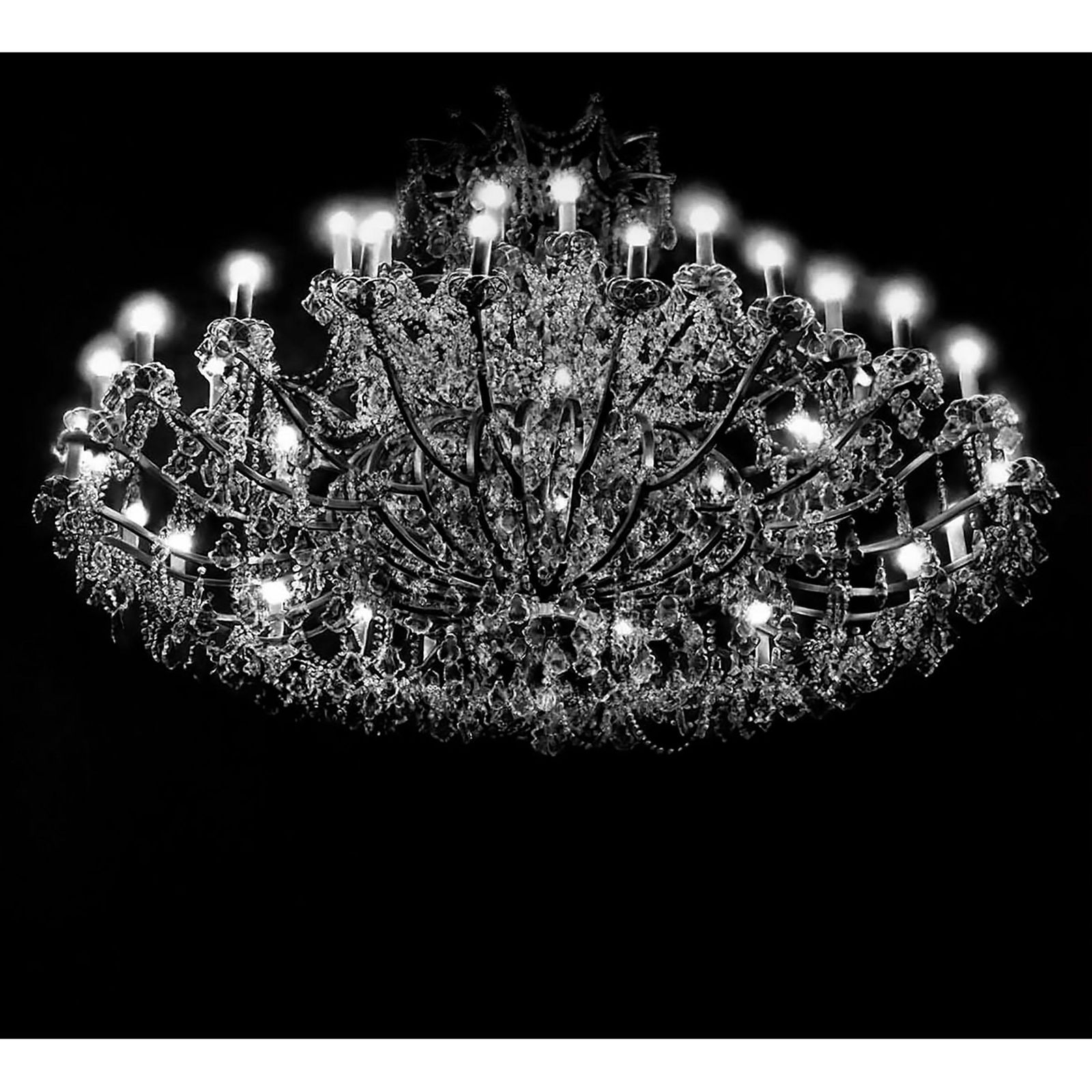 Robert Longo (b. 1953), CRYSTAL CHANDELIER, 2012, signed, d: ROBERT LONGO (B. 1953), AMERICANCRYSTAL CHANDELIER, 2012archival pigment print on Epson hot-pressed paper, with full marginssigned, dated and numbered 9/15, there were also five artist's proofs; publi