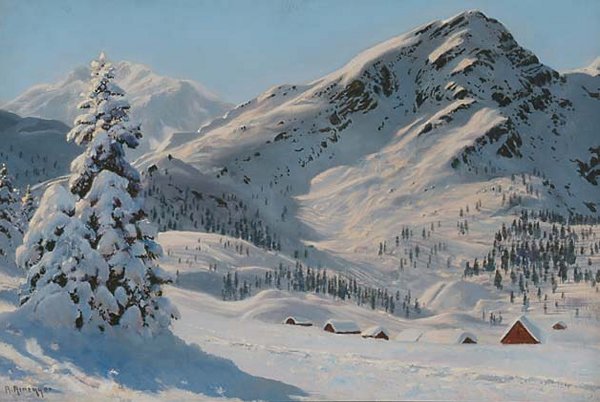 Austrian Art Alois Arnegger (1879-1967)