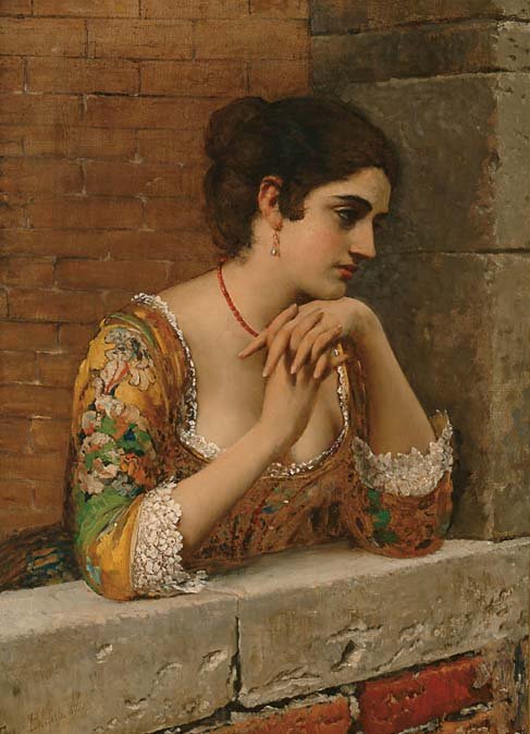 Austrian Art Eugen von Blass (1843-1932)
