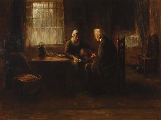 Dutch Art Johan Bernard de Hoog (1867-1943)
