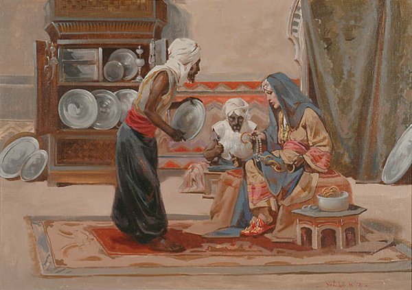 Hungarian Art W** Emerich Vizkeletey (1819-1895)