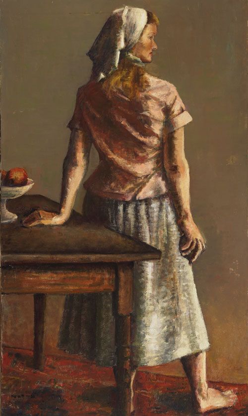 American ABLE, Oil on canvas, 44" x 26" - 111.8 x 6