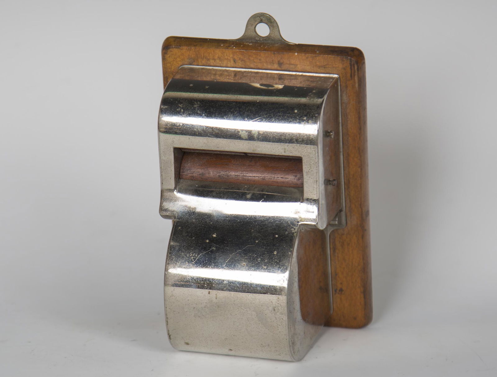 Original Harvey Hubbell toilet paper patent model (1 of 10)