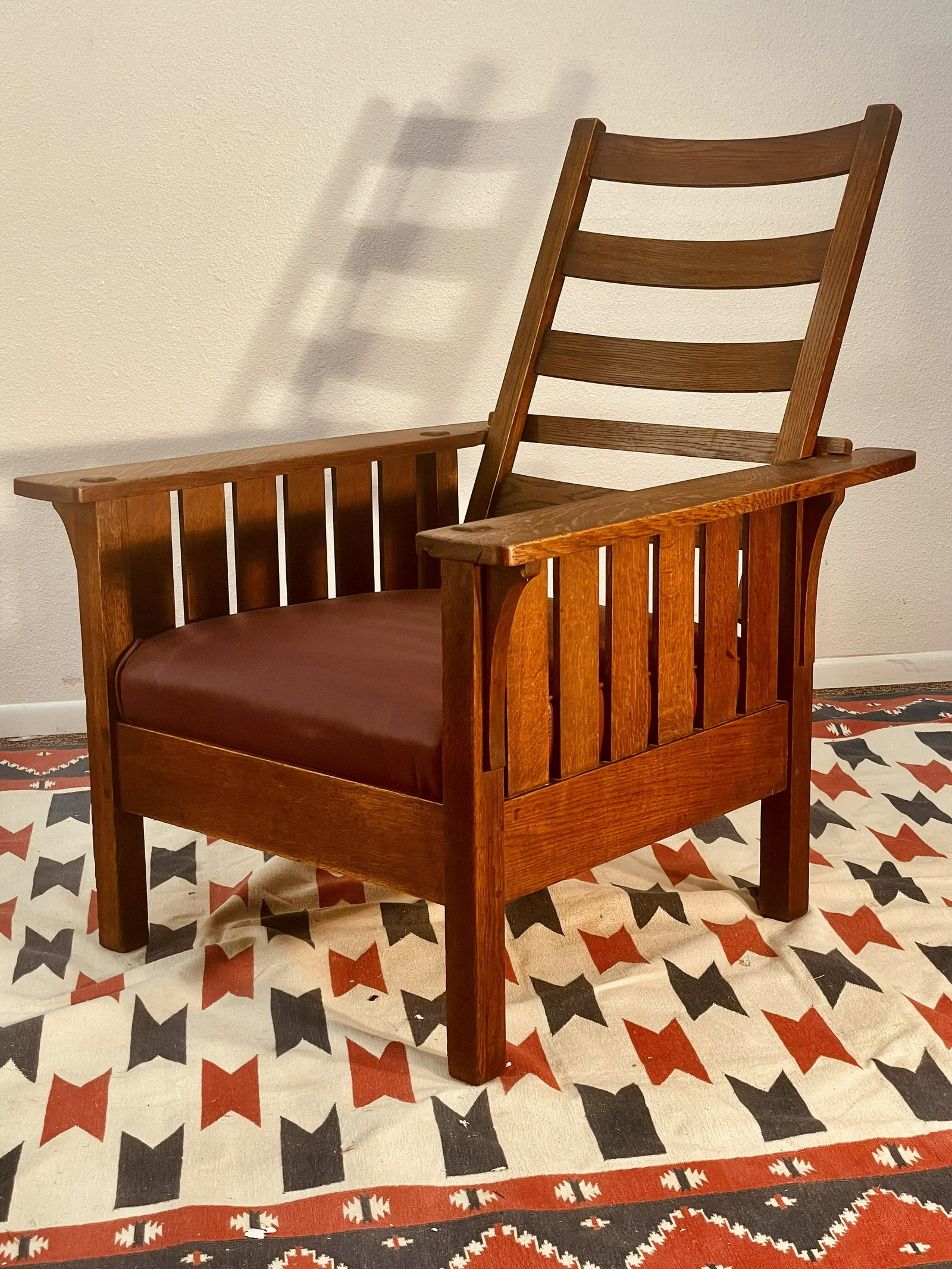 L&JG Stickley morris chair (1 of 8)