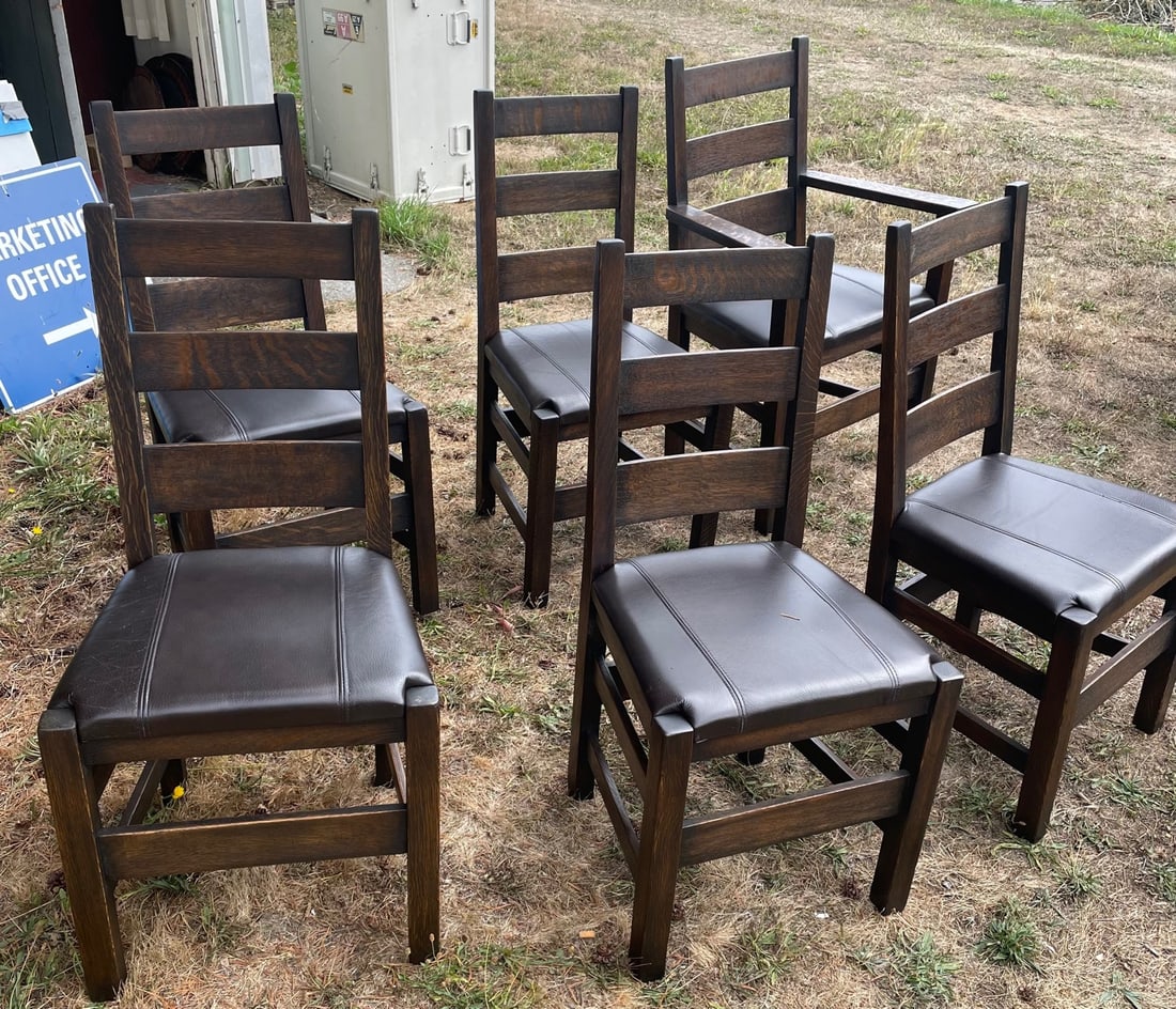Stickley Bros dining chairs (1 of 3)