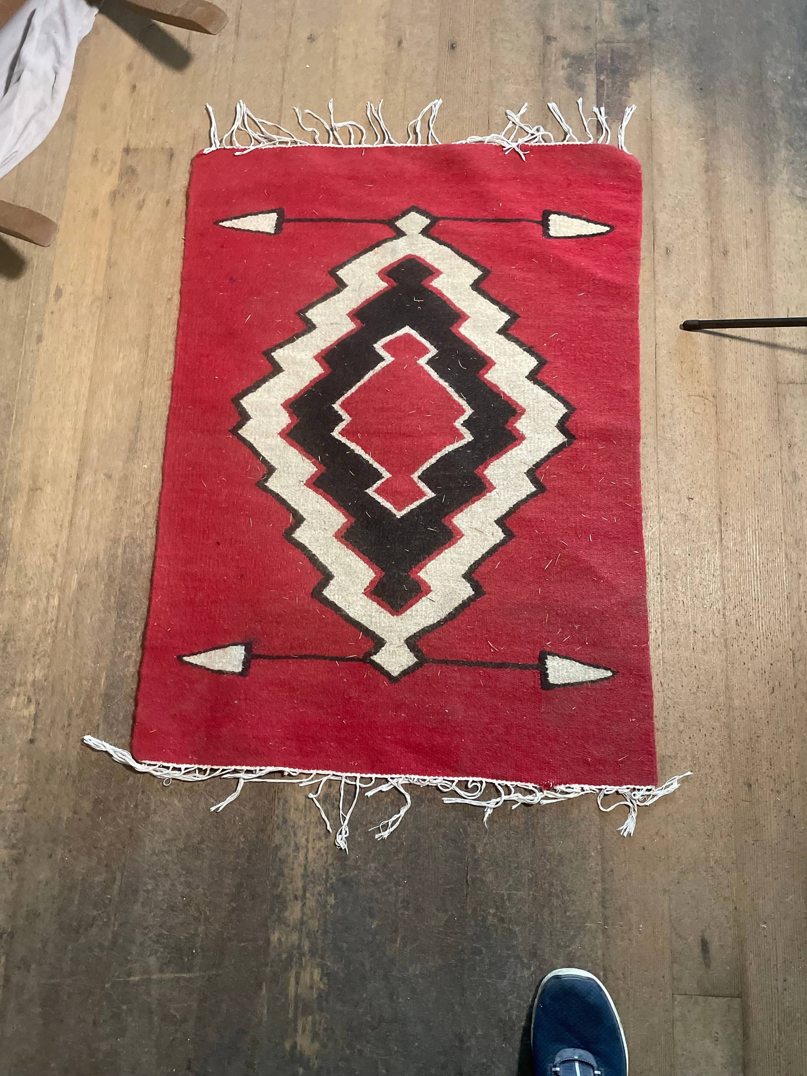 Navajo Table Runner Rug Auction