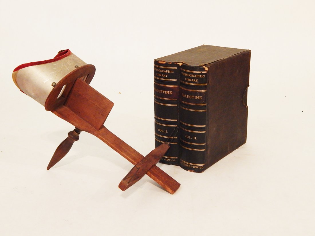 Stereoviewer w/ Keystone Palestine vol. I-II (1 of 3)