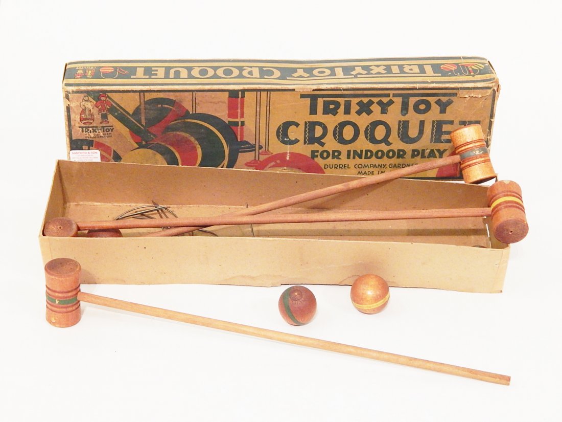 "Trixy Toy" Croquet Set (1 of 3)
