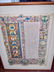 VINTAGE 19TH C COLORED LITHO OF GENESIS