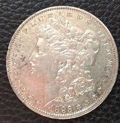 1893  Morgan Silver Dollar (1 of 2)