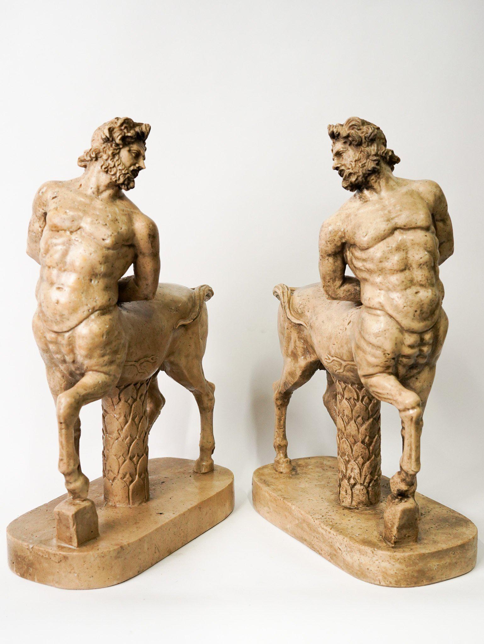 Pair of marble centaurs. (1 of 7)