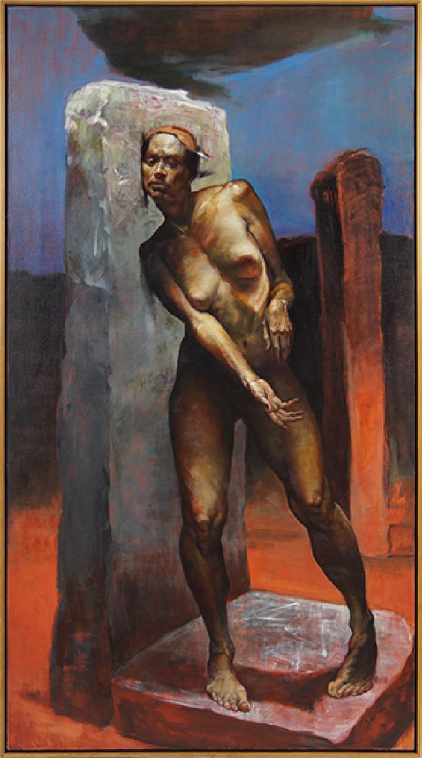 Lynn Davison (American, Contemporary) Listening to Soft (1 of 1)