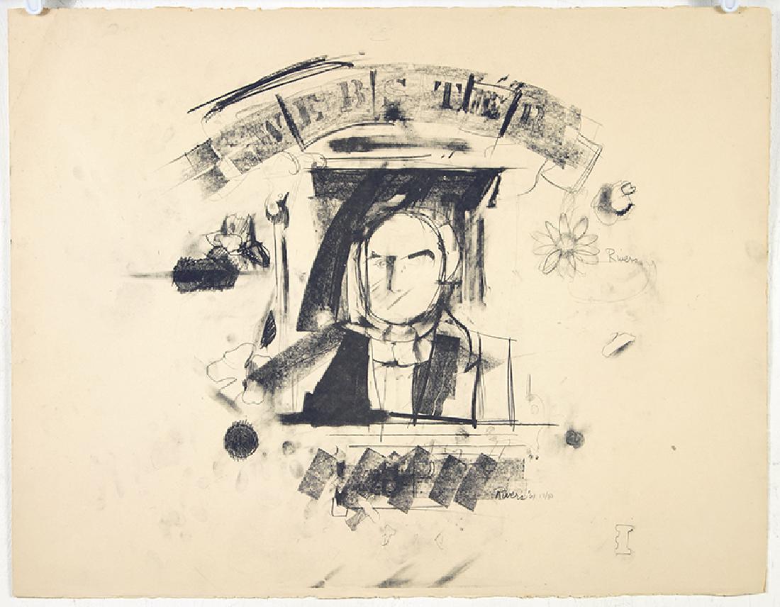 Larry Rivers (American, 1923-2002) Webster. (1 of 1)