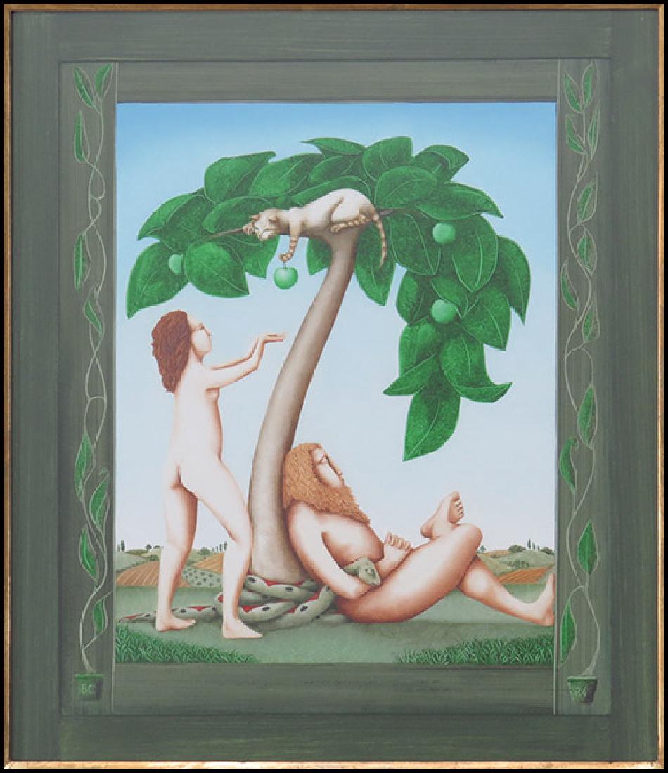 Barry Castle (Irish, 1935-2006) Adam and Eve. (1 of 1)