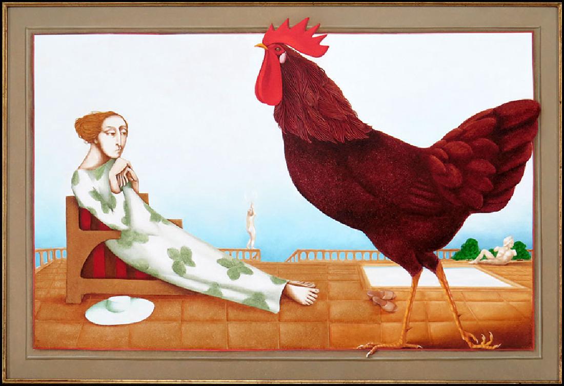 Barry Castle (Irish, 1935-2006) Goodbye Summer. (1 of 1)