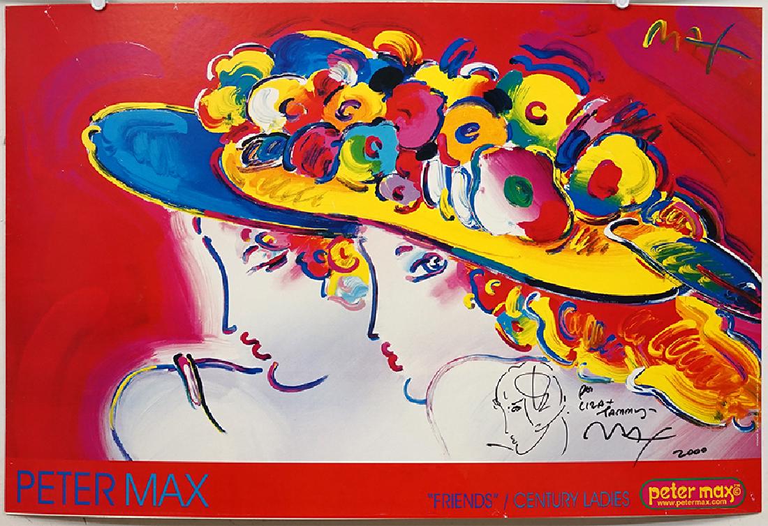 Peter Max (German, B. 1937) 'Friend' | Century Ladies. (1 of 1)