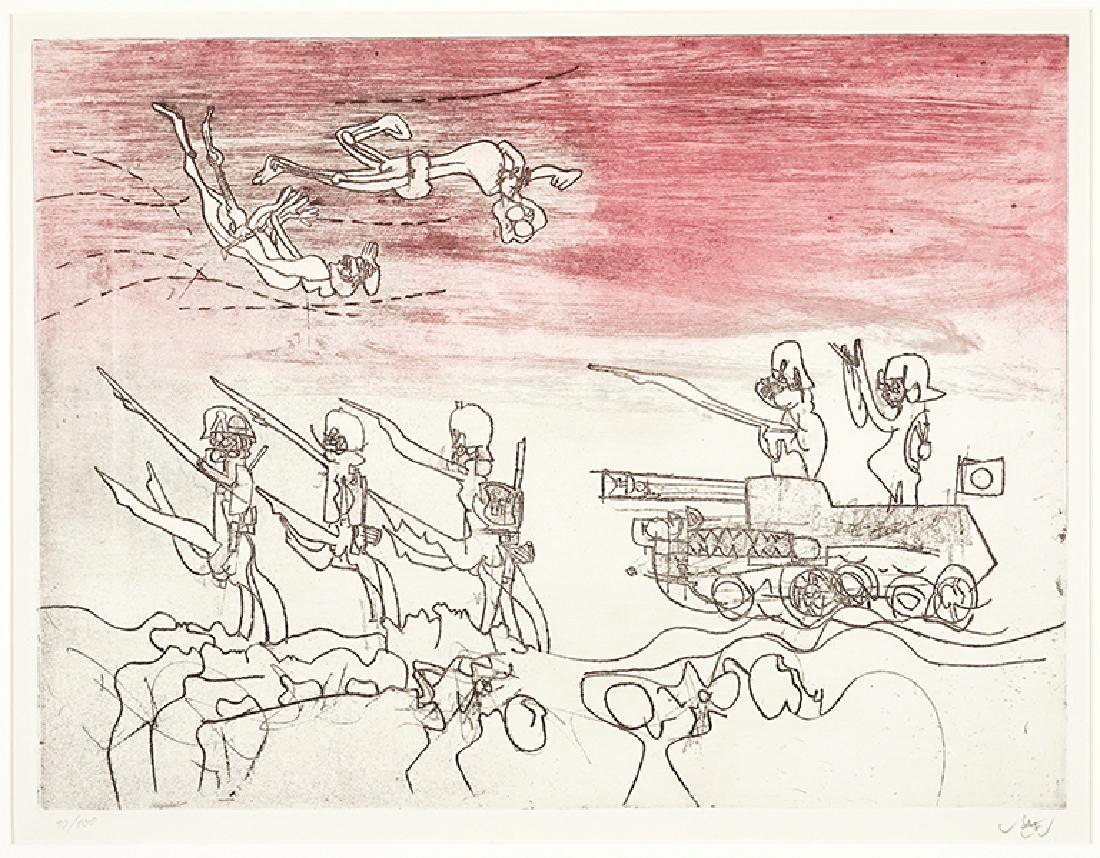 Roberto Matta Echauren (Chilean, 1911-2002) Blitz. (1 of 1)