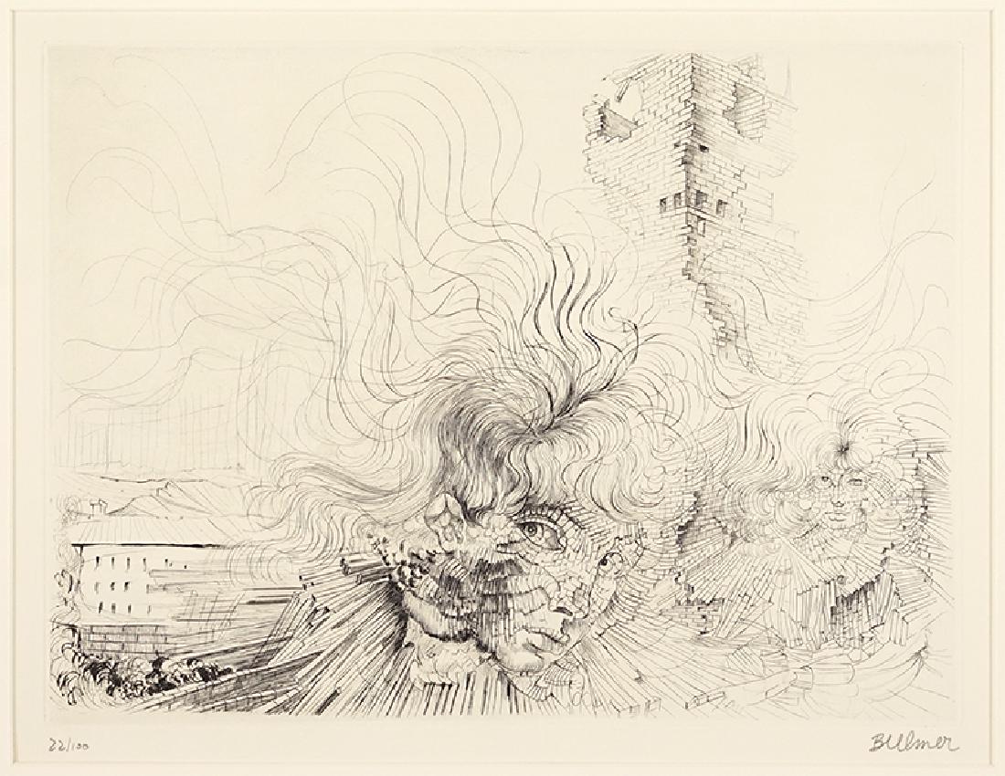 Hans Bellmer (Swiss, 1902-1975) L'Encendie (Les Milles (1 of 1)