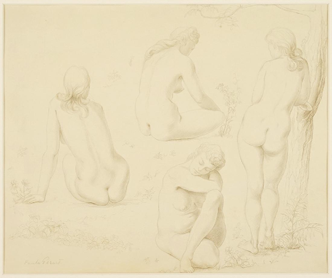 Paula Gerard (American, 1907-1991) Four Nudes. (1 of 1)
