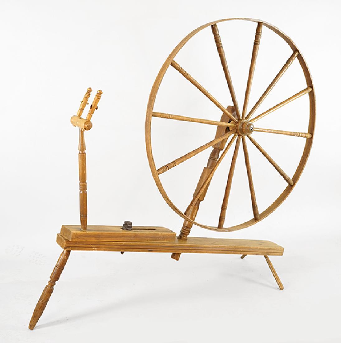 An American Spinning Wheel. (1 of 1)