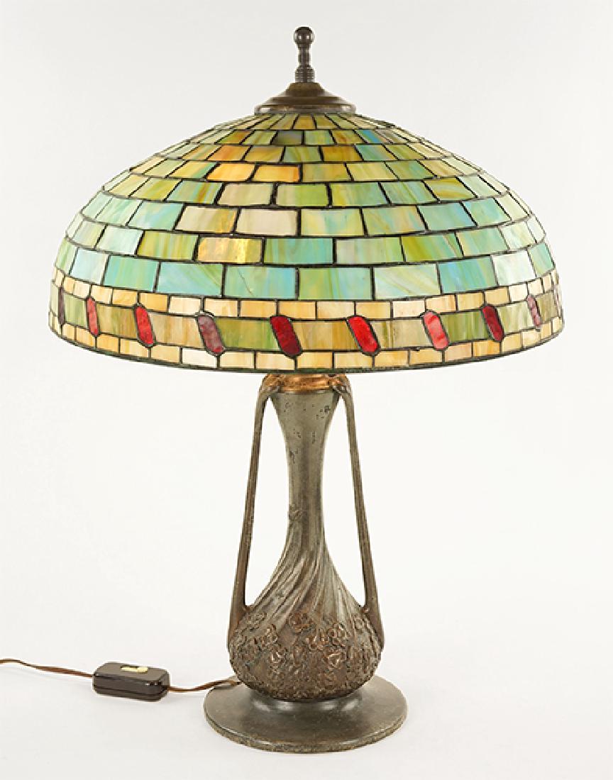 An Art Nouveau Style Table Lamp. (1 of 1)