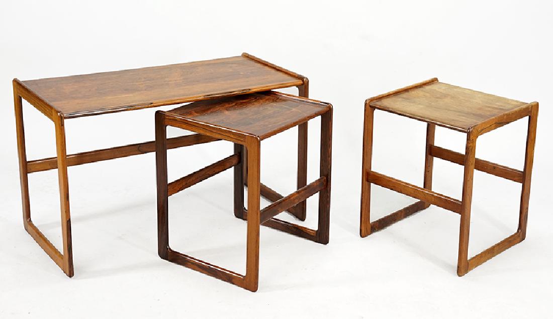 Three Scandinavian Side Tables. (1 of 1)
