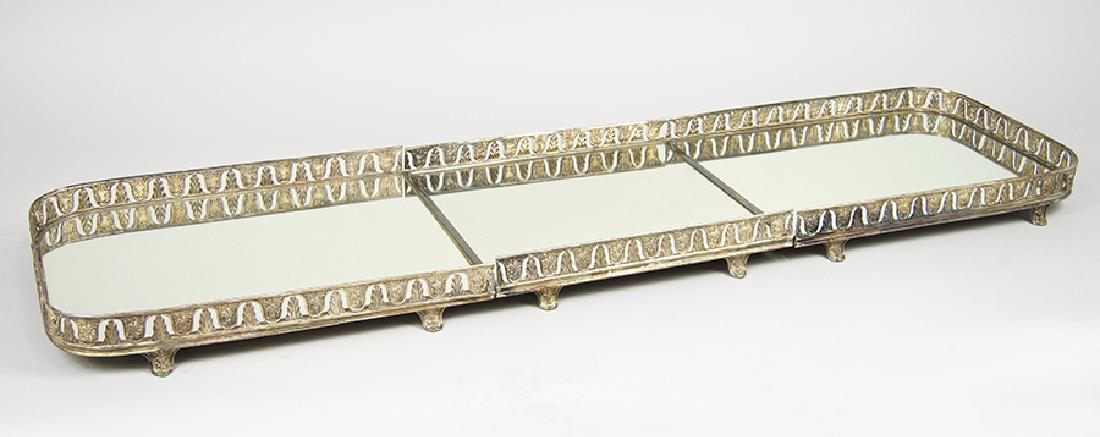 A Regency Style Silverplate Mirrored Sur Toute la Table (1 of 2)