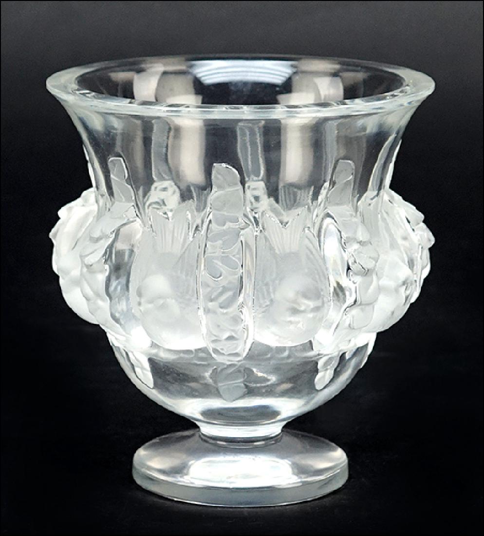 A Lalique Dampierre Vase. (1 of 1)