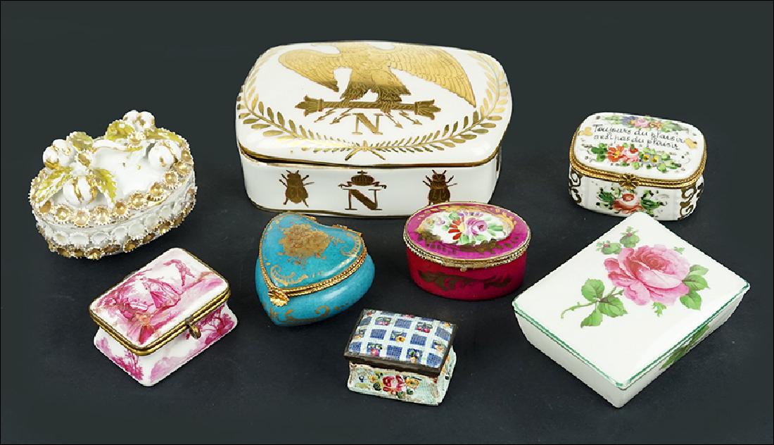 A Collection of French Boxes. (1 of 1)