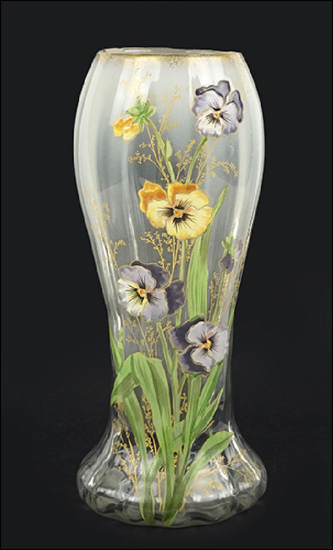 A French Mont Joye Vase. (1 of 1)