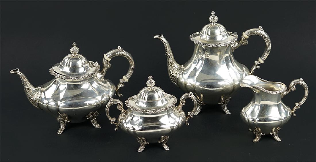 A Reed & Barton Sterling Silver Tea and Coffee Service. (1 of 1)