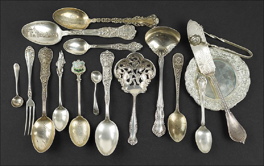 An S. Kirk Sterling Silver Repousse Dish. (1 of 1)