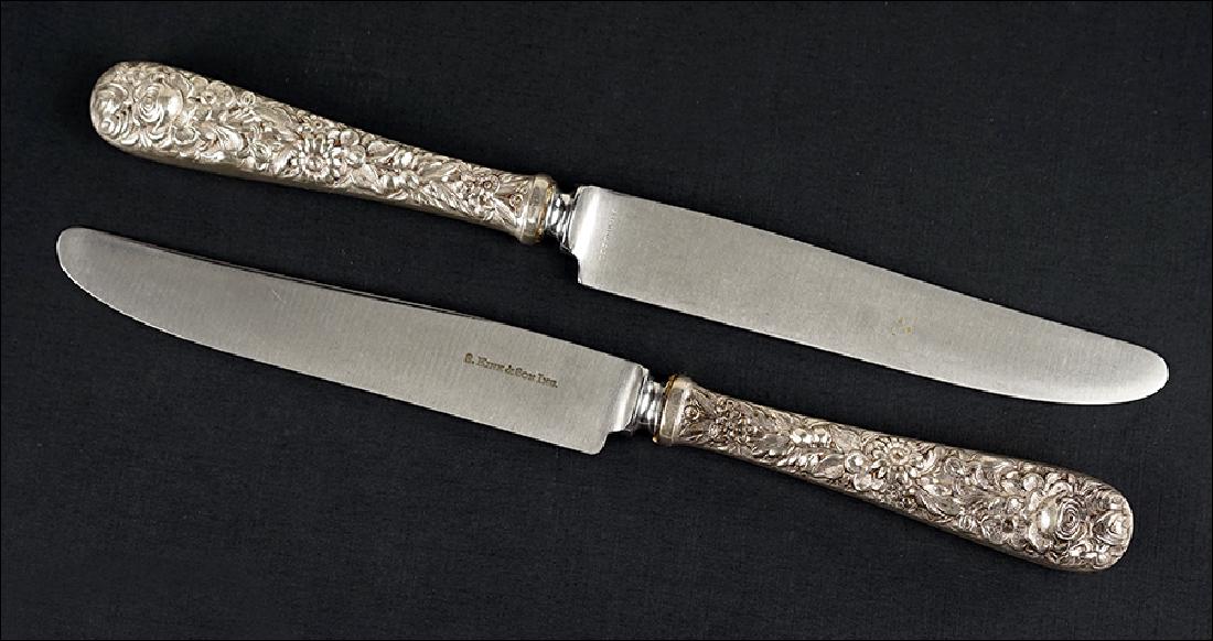 A Set of 13 S. Kirk Sterling Silver Handled Knives. (1 of 1)