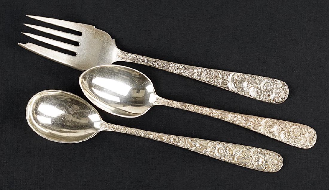 A Collection of S. Kirk Sterling Silver Flatware. (1 of 1)